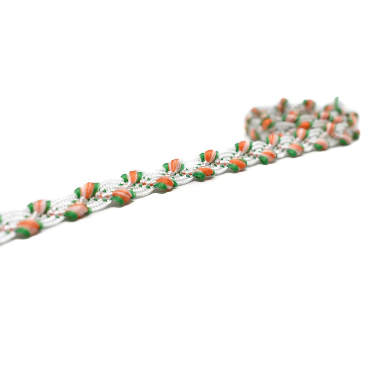 1 Yard Floral Gimp Trim Decorative Sewing Craft 0.38 Inch Width